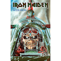 Iron Maiden teszttylny banner 68cm x 106cm, Aces High