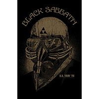 Black Sabbath teszttylny banner 68cm x 106cm, US Tour '78