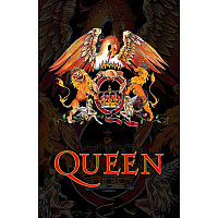 Queen teszttylny banner 70cm x 106cm, Crest