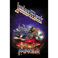 Judas Priest tekstylny banner PES 70cm x 106cm, Painkiller