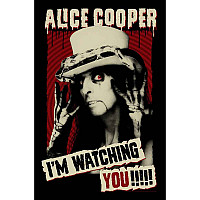 Alice Cooper tekstylny banner PES 70cm x 106cm, I'm Watching You