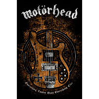 Motorhead teszttylny banner 70cm x 106cm, Lemmy's Bass