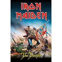 Iron Maiden teszttylny banner 68cm x 106cm, The Trooper