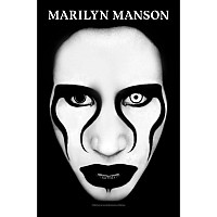 Marilyn Manson teszttylny banner 68cm x 106cm, Deviant Face