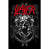 Slayer teszttylny banner 70cm x 106cm, Demonic
