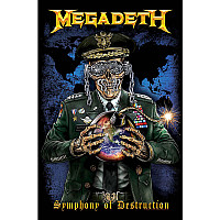 Megadeth teszttylny banner 70cm x 106cm, Symphony Of Destruction