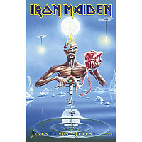 Iron Maiden teszttylny banner 70cm x 106cm, Seventh Son