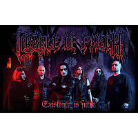 Cradle Of Filth tekstylny banner PES 70cm x 106cm, Existence Is Futile