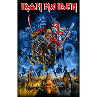 Iron Maiden teszttylny banner 70cm x 106cm, England