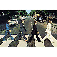 The Beatles tekstylny banner PES 70cm x 106cm, Abbey Road