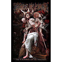 Cradle Of Filth tekstylny banner PES 70cm x 106cm, Screaming Of The Valkyries