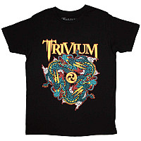 Trivium koszulka, Dragon Circle Pit Black, męskie