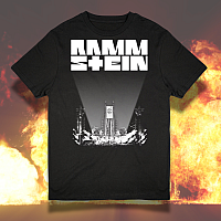 Rammstein koszulka, Bühne Black, męskie