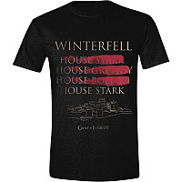 Hra o trůny koszulka, Winterfell Full Circle, męskie