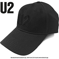 U2 czapka z daszkiem, Logo Black