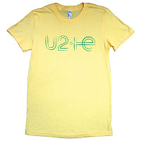 U2 koszulka, Brazil Logo Babydoll Yellow, damskie