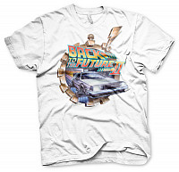 Back to the Future koszulka, BTTF Part II Vintage, męskie