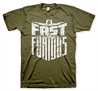 Fast & Furious koszulka, EST. 2007 Olive, męskie