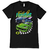 Fast & Furious koszulka, Shining Cars Black, męskie