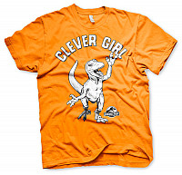 Jurský Park koszulka, Clever Girl Orange , męskie