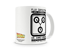 Back to The Future ceramiczny kubek 250 ml, Dr Emmet Brown Flux Capacitor