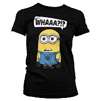 Despicable Me koszulka, Whaaa?!? Girly Black, damskie