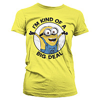 Despicable Me koszulka, I'm Kind Of A Big Deal Girly Yellow, damskie