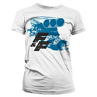 Fast & Furious koszulka, Engine White Girly, damskie