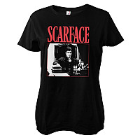 Scarface koszulka, Tony Montana - The Power Girly Black, damskie