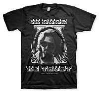 Big Lebowski koszulka, In Dude We Trust Black, męskie