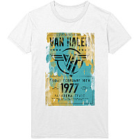 Van Halen koszulka, Pasadena '77, męskie