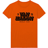 Van Halen koszulka, World Tour '78, męskie