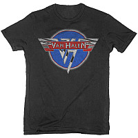 Van Halen koszulka, Chrome Logo Black, męskie