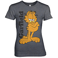 Garfield koszulka, Garfield Girly Dark Heather, damskie
