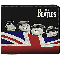 The Beatles portfel PU 11 x 10 x 1 cm, Let It Be Flag Black