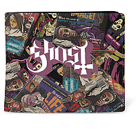 Ghost portfel PU 11 x 10 x 1 cm, Magazines Black