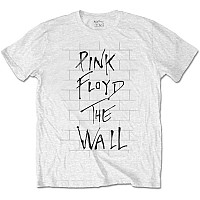 Pink Floyd koszulka, The Wall Wall & Logo, męskie