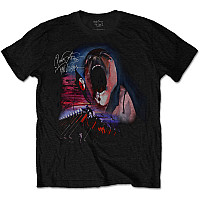Pink Floyd koszulka, The Wall Scream & Hammers, męskie