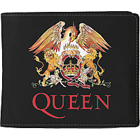 Queen portfel PU 11 x 10 x 1 cm, Crest Black