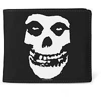 Misfits portfel PU 11 x 10 x 1 cm, Fiend Black