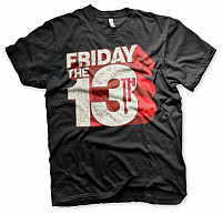 Friday the 13th koszulka, Block Logo, męskie