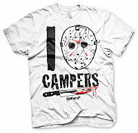 Friday the 13th koszulka, I Jason Campers White, męskie