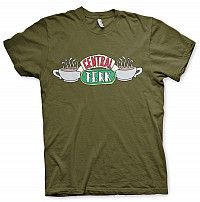Friends koszulka, Central Perk Olive Green, męskie