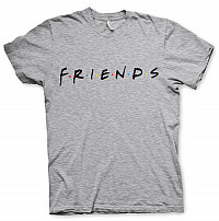 Friends koszulka, Friends Logo Heather Grey, męskie