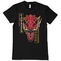 Hra o trůny koszulka, CARAXES Dragon Black, męskie