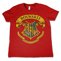 Harry Potter koszulka, Hogwarts Crest Red, dziecięcy