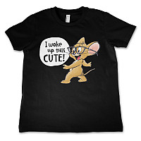 Tom & Jerry koszulka, I Woke Up This Cute BK, dziecięcy