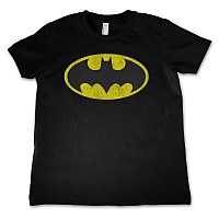 Batman koszulka, Distressed Logo, dziecięcy