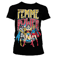 Wonder Woman koszulka, Femme Power Girly, damskie