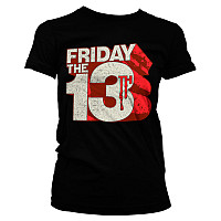 Friday the 13th koszulka, Block Logo Girly, damskie